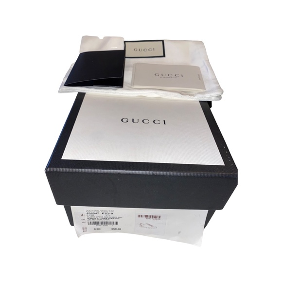 Gucci Limited Edition Sparkle Sneakers with Blue Jay and Red Canary birds - Picture 5 of 7